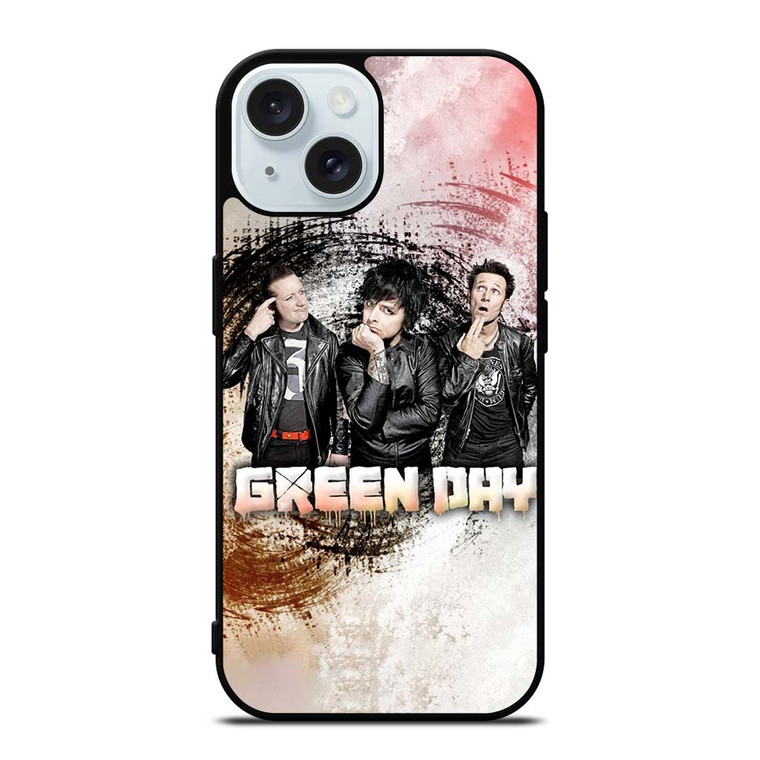 GREEN DAY BAND iPhone 15 Case Cover