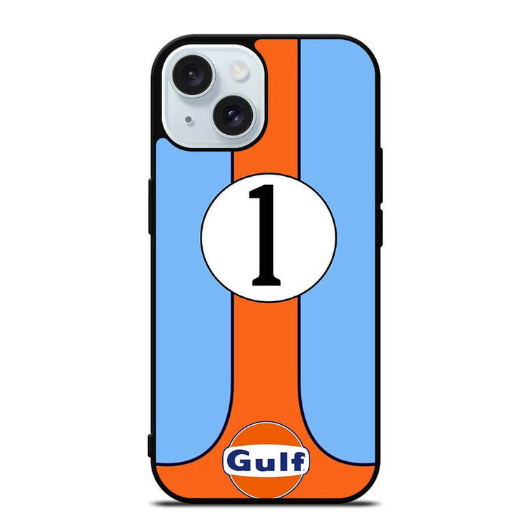 GULF RACING KEN MILES LIVERY iPhone 15 Case Cover