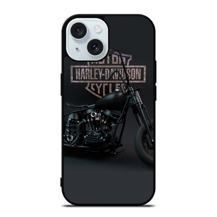 HARLEY DAVIDSON CUSTOM BOBBER iPhone 15 Case Cover