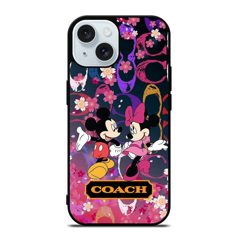 HOT COACH MICKEY COUPLE iPhone 15 Case Cover