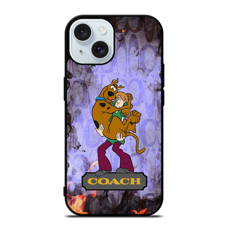 HOT COACH SCOOBY DOO N SHAGGY iPhone 15 Case Cover
