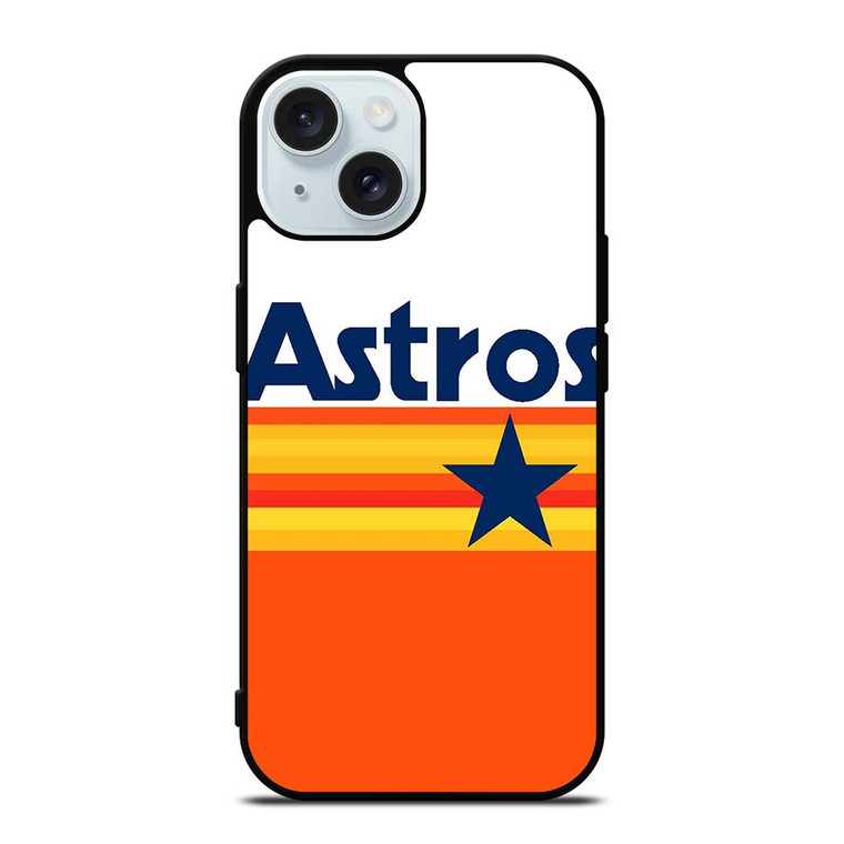 HOUSTON ASTROS STRIPE iPhone 15 Case Cover