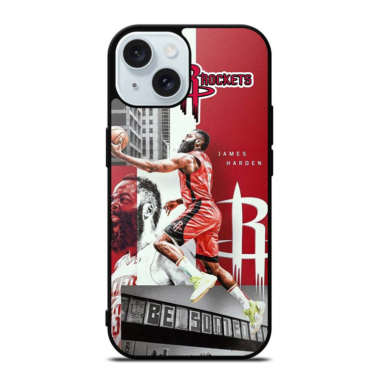 HOUSTON ROCKETS JAMES HARDEN 13 NBA iPhone 15 Case Cover