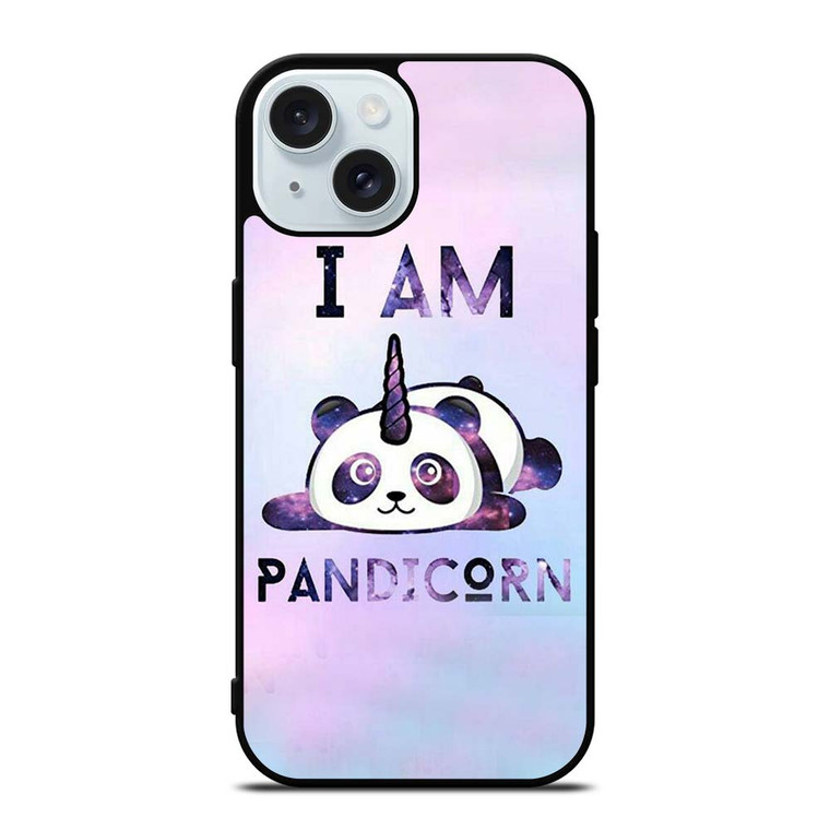 I AM PANDICORN NEBULA iPhone 15 Case Cover