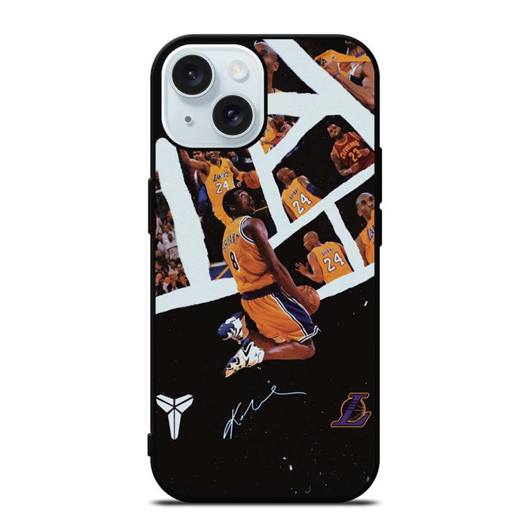 IN MEMORIAM KOBE BRYANT LAKERS iPhone 15 Case Cover