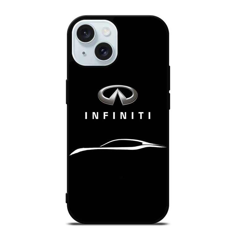 INFINITI CARS SILHOUETTE iPhone 15 Case Cover