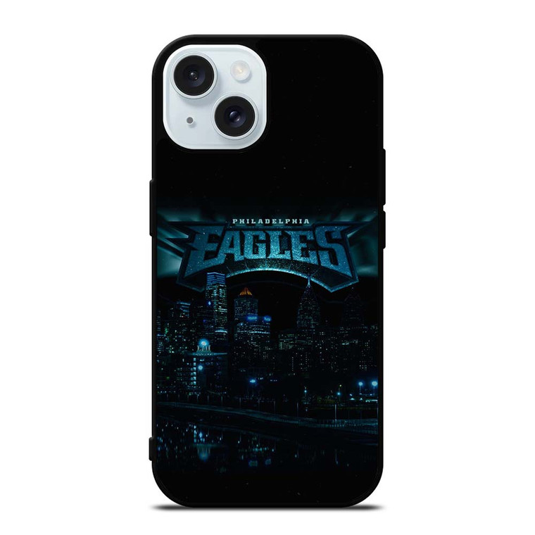 JALEN HURTS PHILADELPHIA NIGHT CITY iPhone 15 Case Cover