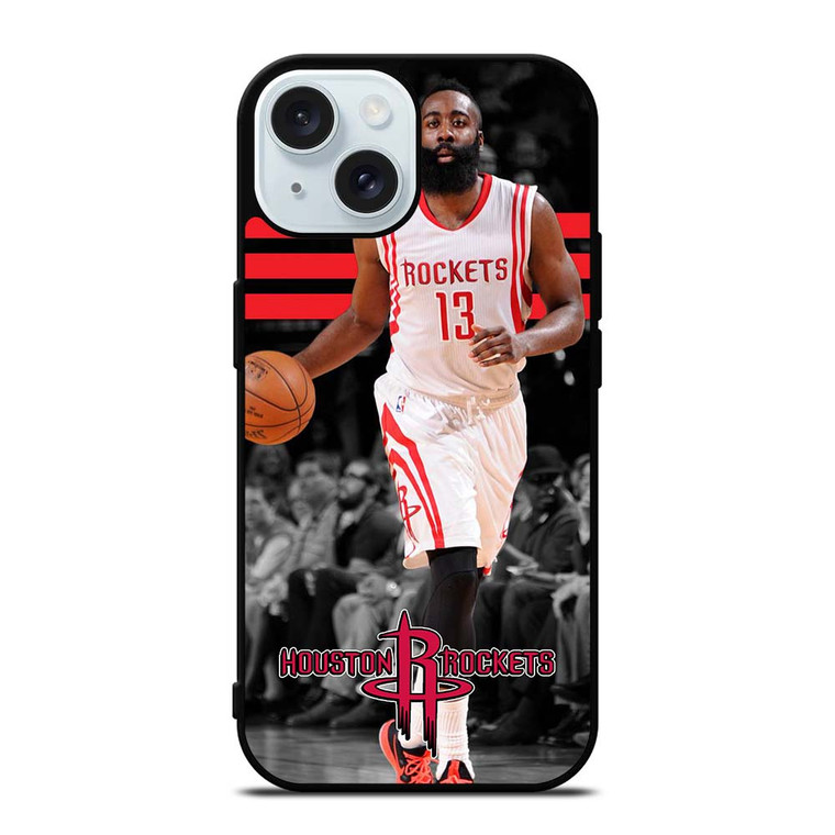 JAMES HARDEN 13 HOUSTON ROCKETS NBA iPhone 15 Case Cover