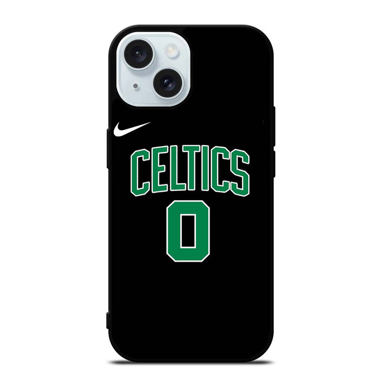 JASON TATUM BOSTON CELTICS BLACK iPhone 15 Case Cover