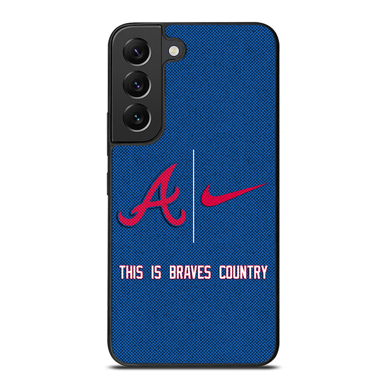 ATLANTA BRAVES NIKE MLB BASEBALL Samsung Galaxy S22 Plus Case Cover