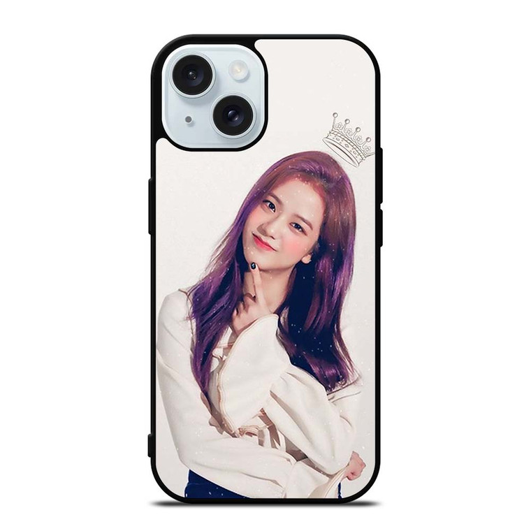 JISOO BLACKPINK PRINCESS iPhone 15 Case Cover