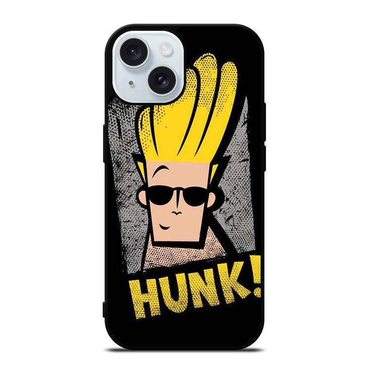 JOHNNY BRAVO HUNK CARTOON iPhone 15 Case Cover