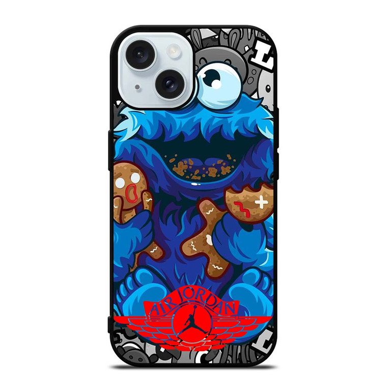 JORDAN AIR COOKIE MONSTER iPhone 15 Case Cover
