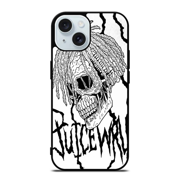 JUICE WORLD SKULL ART iPhone 15 Case Cover
