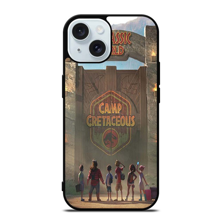 JURASSIC WORLD CAMP CRETACEOUS CARTOON iPhone 15 Case Cover