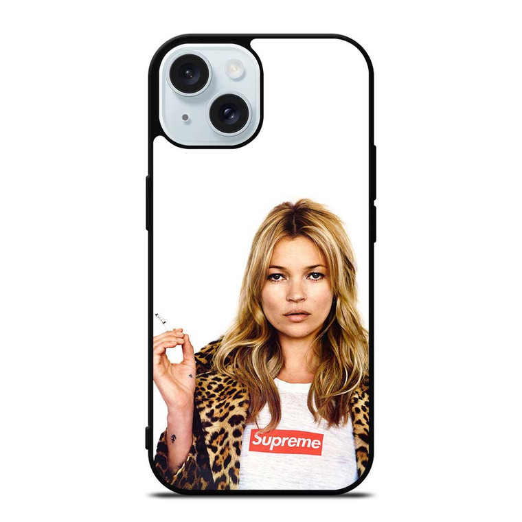 KATE MOSS SUPREME iPhone 15 Case Cover