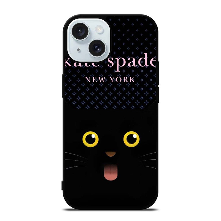 KATE SPADE CAT MEOW ICON iPhone 15 Case Cover