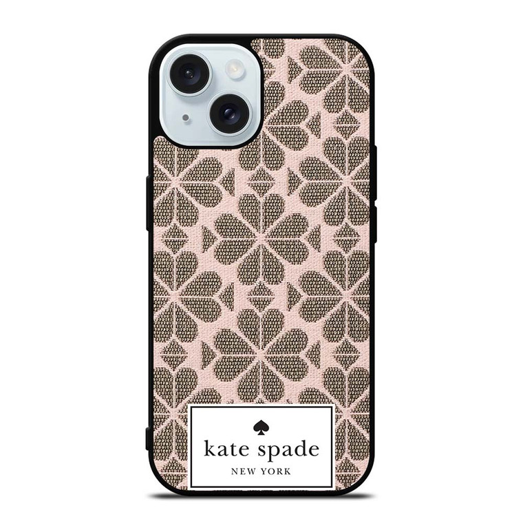 KATE SPADE FLORAL JACQUARD iPhone 15 Case Cover