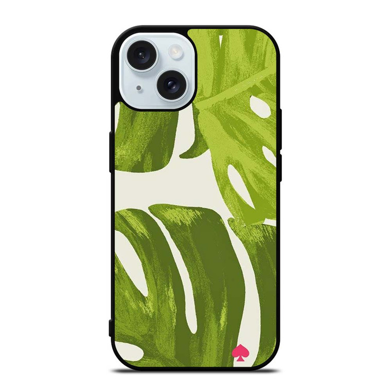 KATE SPADE NEW YORK LEAF iPhone 15 Case Cover