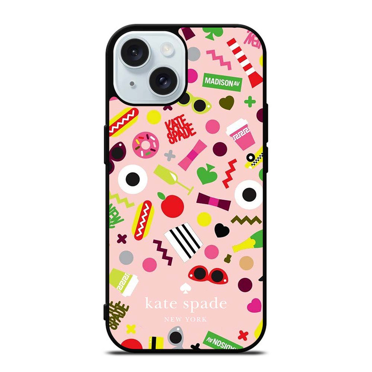 KATE SPADE NEW YORK MADISON AV iPhone 15 Case Cover