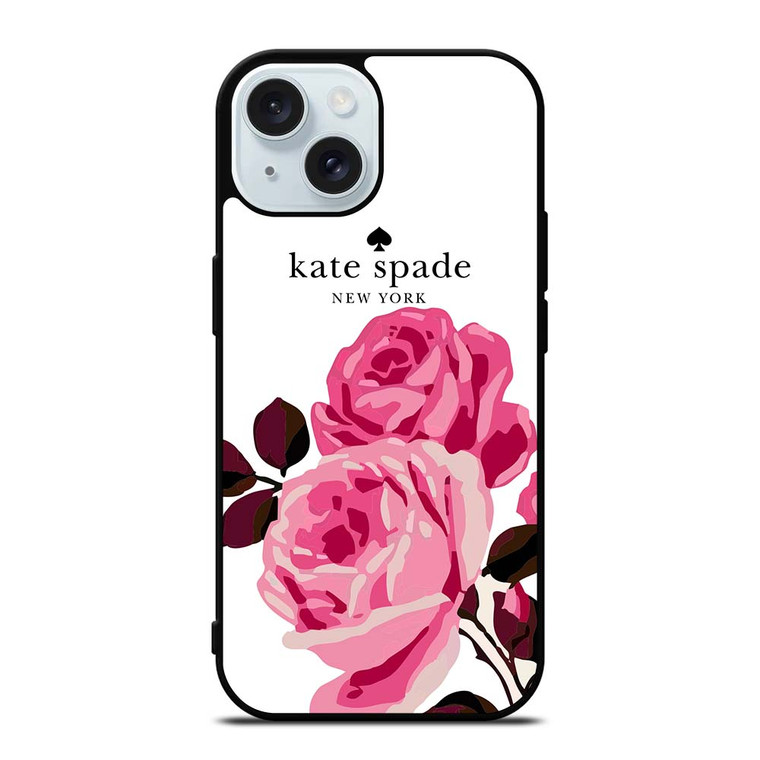 KATE SPADE ROSE iPhone 15 Case Cover