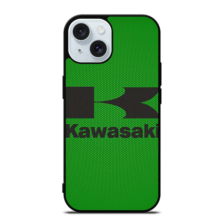 KAWASAKI MOTOR LOGO 2 iPhone 15 Case Cover