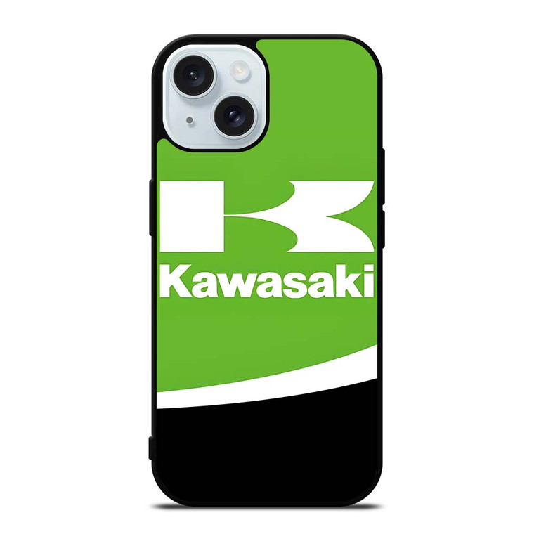 KAWASAKI MOTOR LOGO iPhone 15 Case Cover
