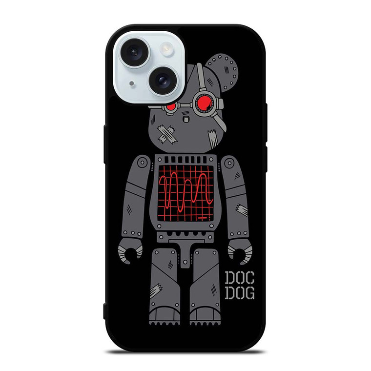 KAWS ROBOT HYPERBEAST DOC DOG iPhone 15 Case Cover