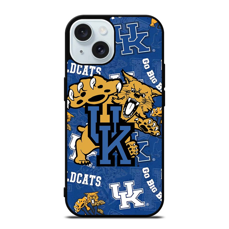 KENTUCKY WILDCATS WALLPAPER MLS iPhone 15 Case Cover