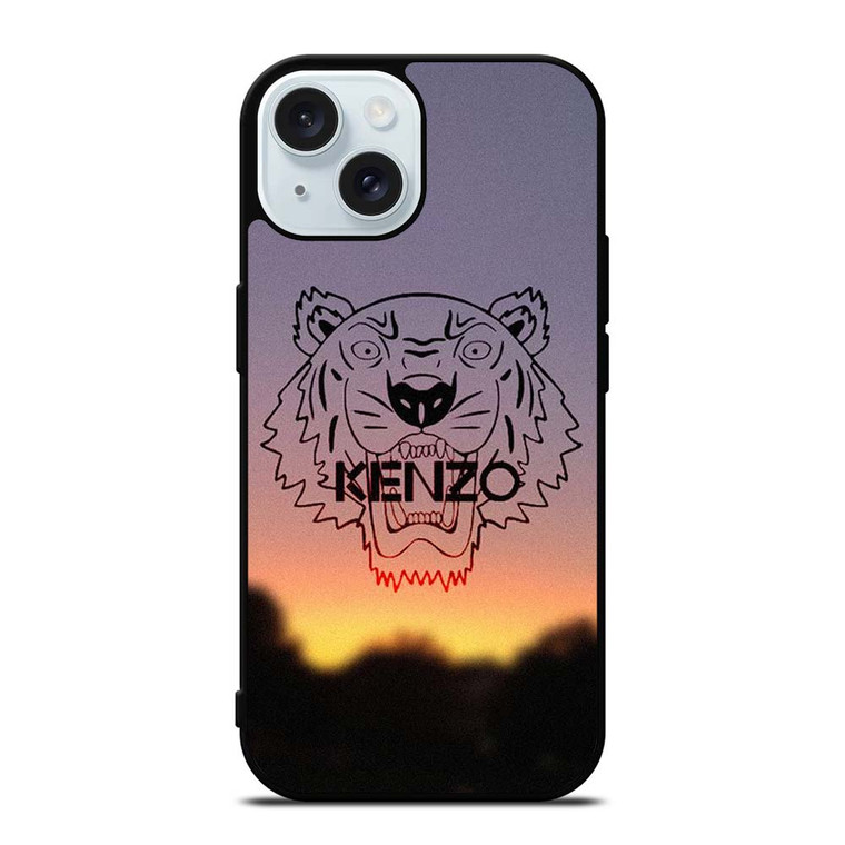 KENZO PARIS SUNSET LOGO iPhone 15 Case Cover