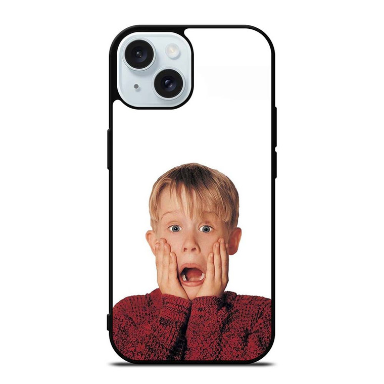 KEVIN MCCALLISTER HOME ALONE iPhone 15 Case Cover KEVIN MCCALLISTER HOME ALONE iPhone 15 Case Cover