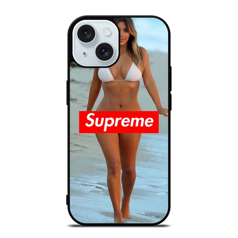 KIM KARDASHIAN SEXY SUPREME iPhone 15 Case Cover