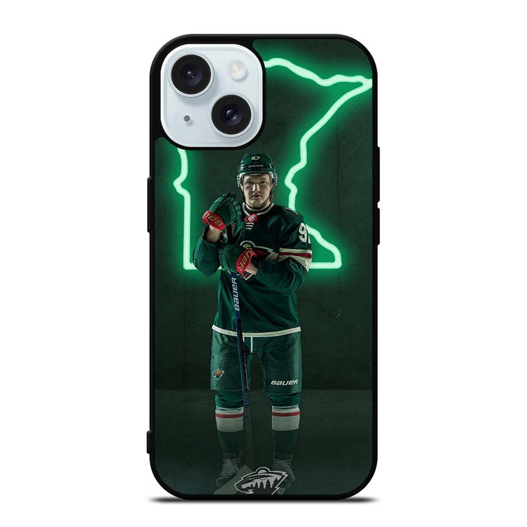 KIRILL KAPRIZOV MINNESOTA WILD iPhone 15 Case Cover KIRILL KAPRIZOV MINNESOTA WILD iPhone 15 Case Cover