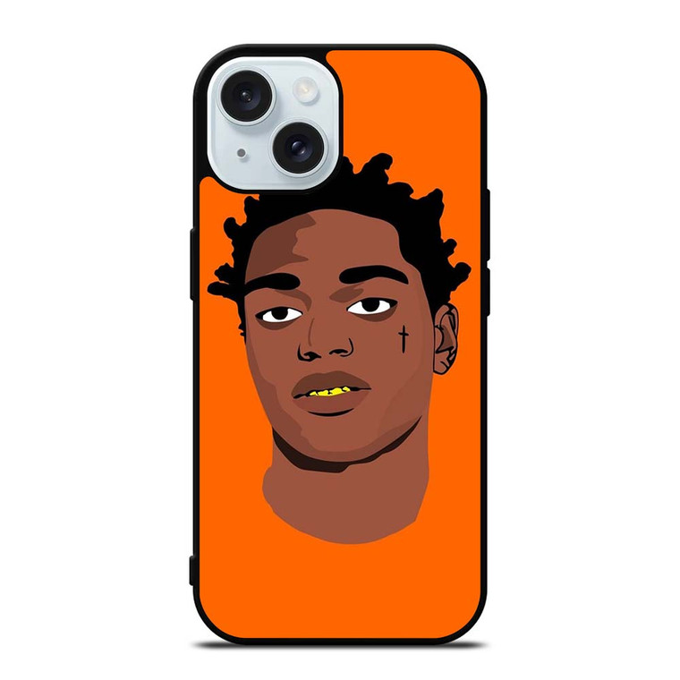 KODAK BLACK RAPPER CARTOON iPhone 15 Case Cover
