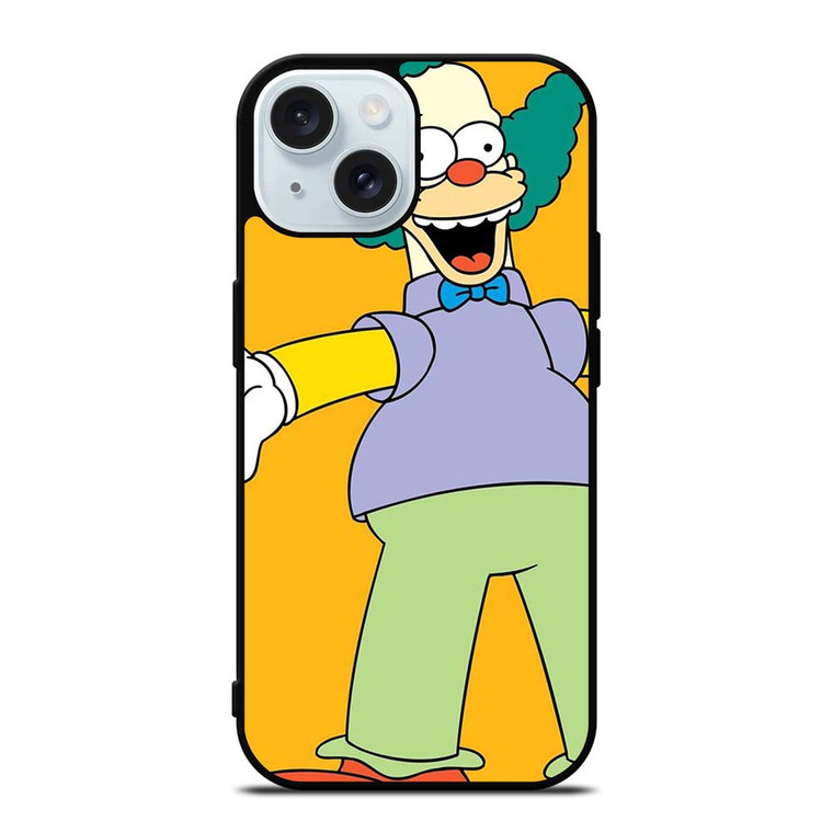 KRUSTY THE CLOWN THE SIMPSONS 2 iPhone 15 Case Cover