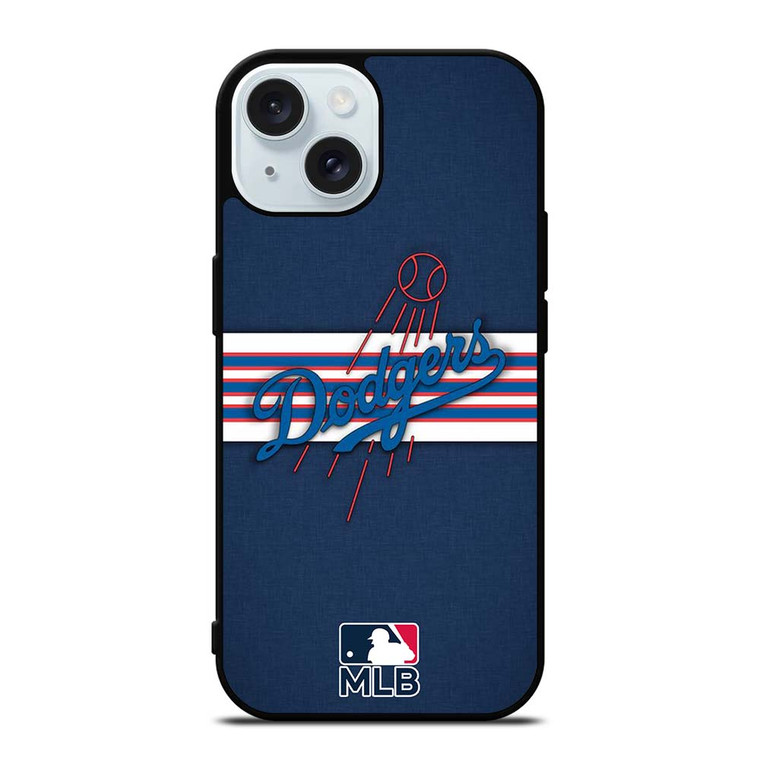 LA LOS ANGELES DODGERS MLB BASEBALL iPhone 15 Case Cover