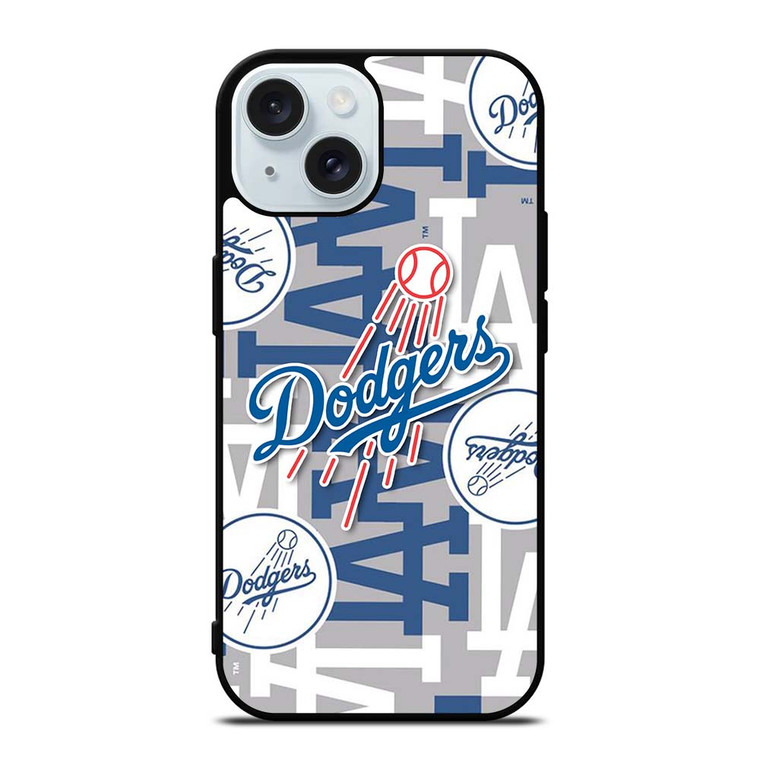 LA LOS ANGELES DODGERS SYMBOL iPhone 15 Case Cover LA LOS ANGELES DODGERS SYMBOL iPhone 15 Case Cover