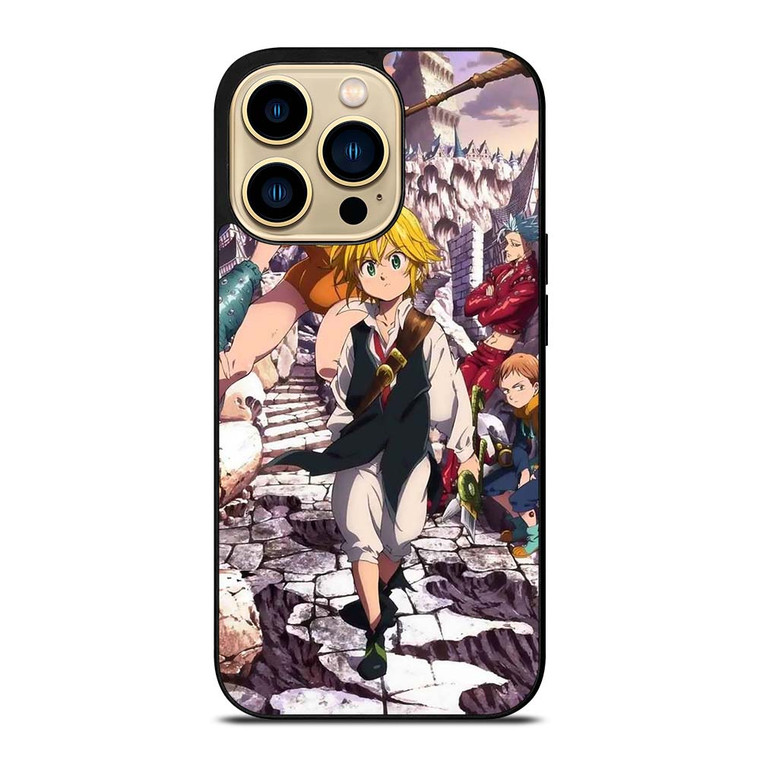 7 DEADLY SINS MELIODAS AND FRIEND iPhone 14 Pro Max Case Cover