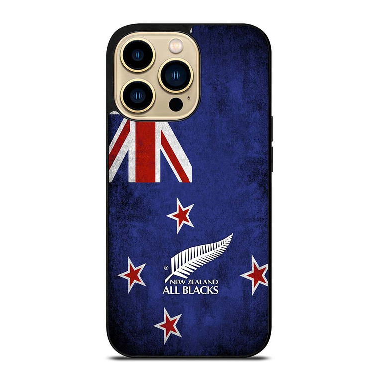 ALL BLACKS NEW ZEALAND FLAG iPhone 14 Pro Max Case Cover