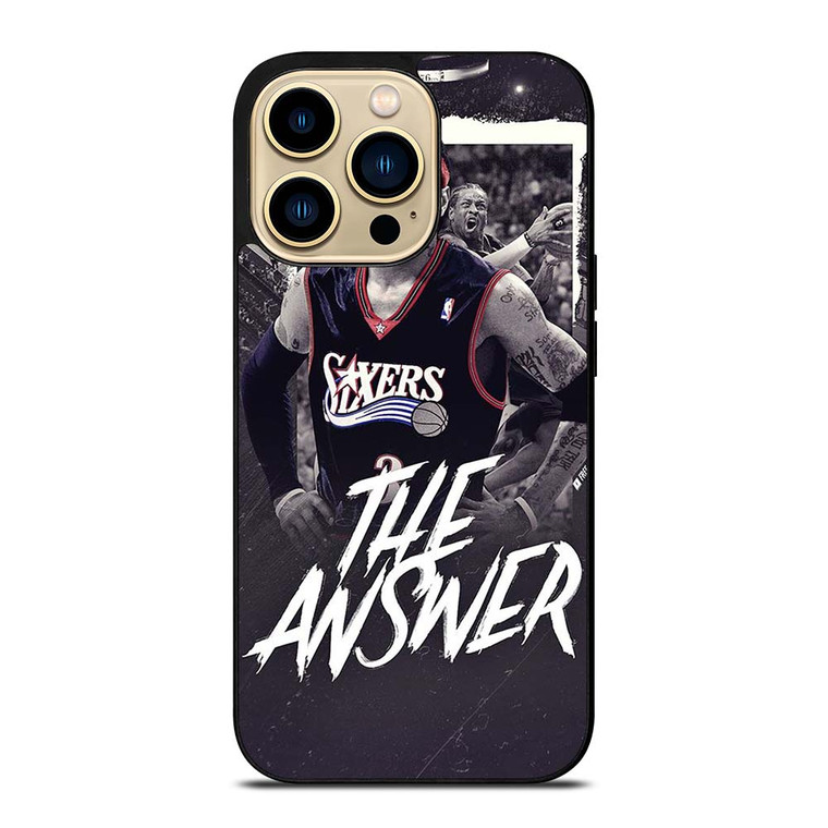 ALLEN IVERSON SIXERS BASKETBALL iPhone 14 Pro Max Case Cover