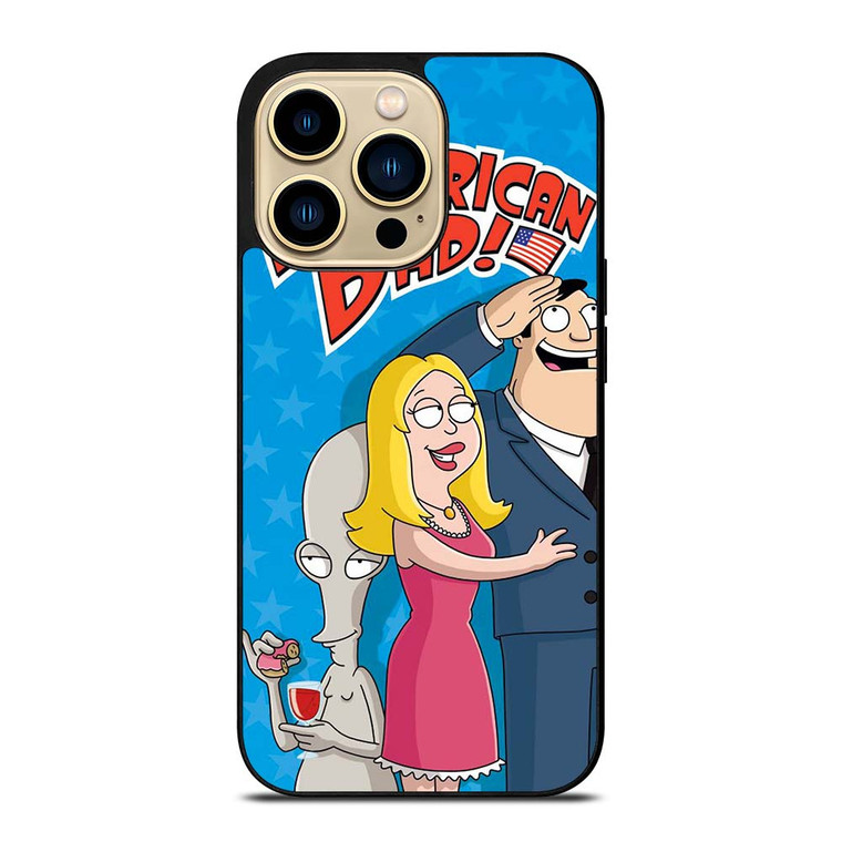 AMERICAN DAD CARTOON MOVIE iPhone 14 Pro Max Case Cover