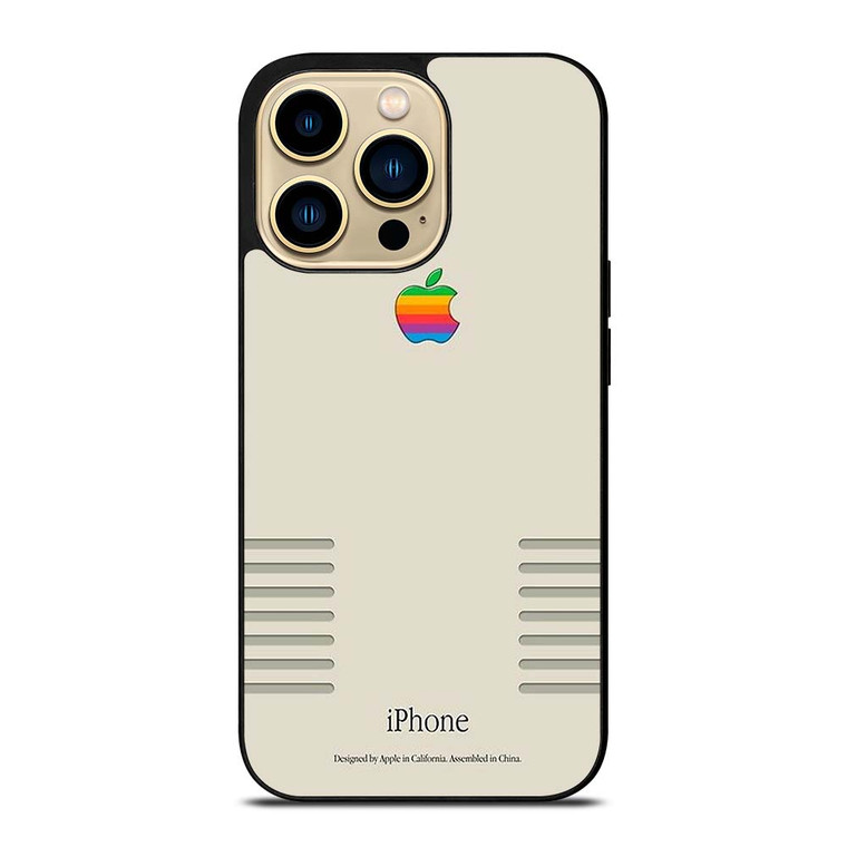 APPLE LOGO RETRO iPhone 14 Pro Max Case Cover