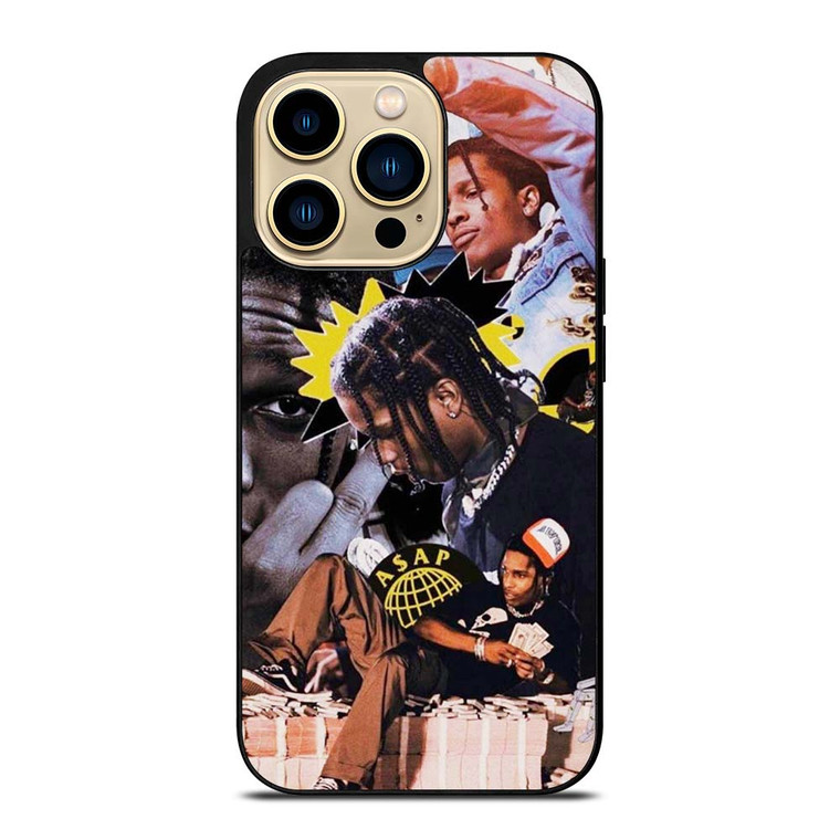 ASAP ROCKY RAPPER COLLAGE iPhone 14 Pro Max Case Cover