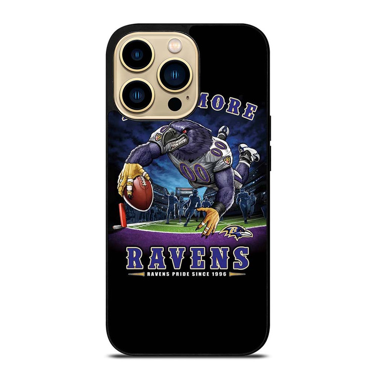 BALTIMORE RAVENS MASCOT iPhone 14 Pro Max Case Cover