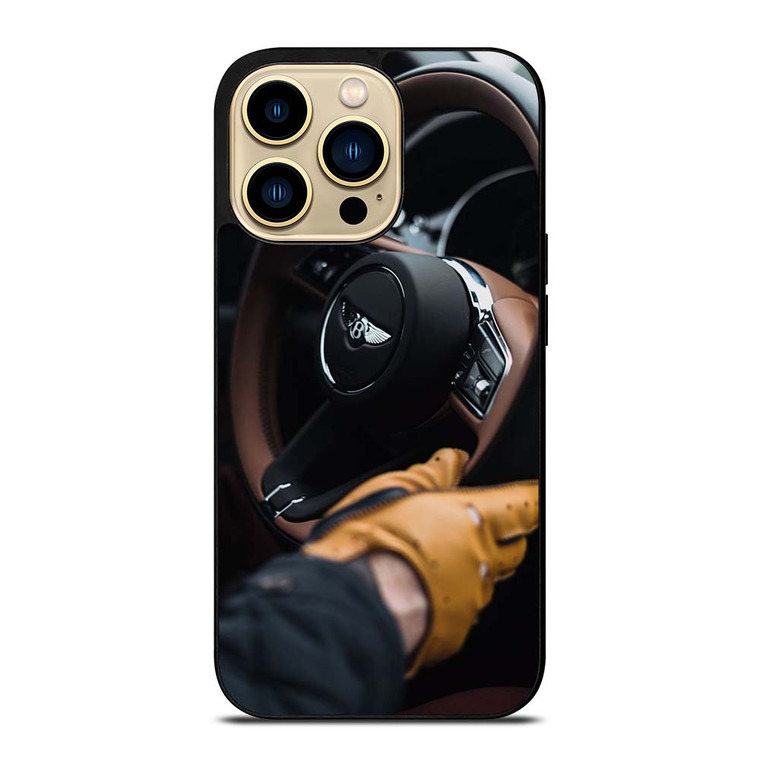 BENTLEY STEERING GLOVES iPhone 14 Pro Max Case Cover