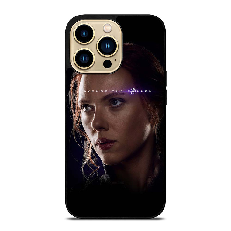 BLACK WIDOW FACE AVENGERS THE FALLEN iPhone 14 Pro Max Case Cover
