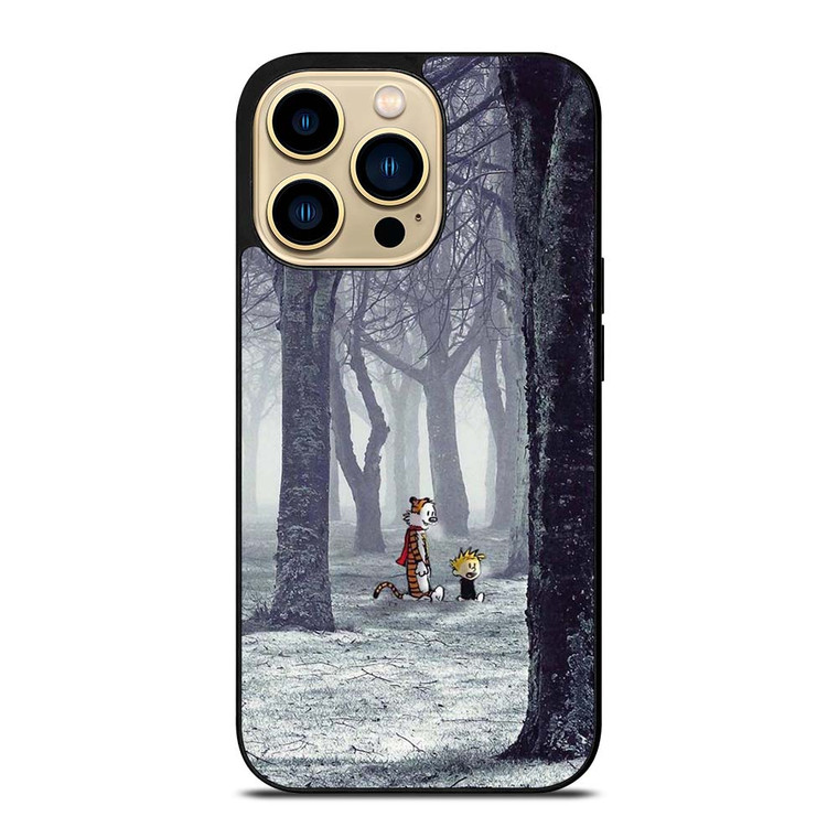 CALVIN AND HOBBES CARTOON iPhone 14 Pro Max Case Cover