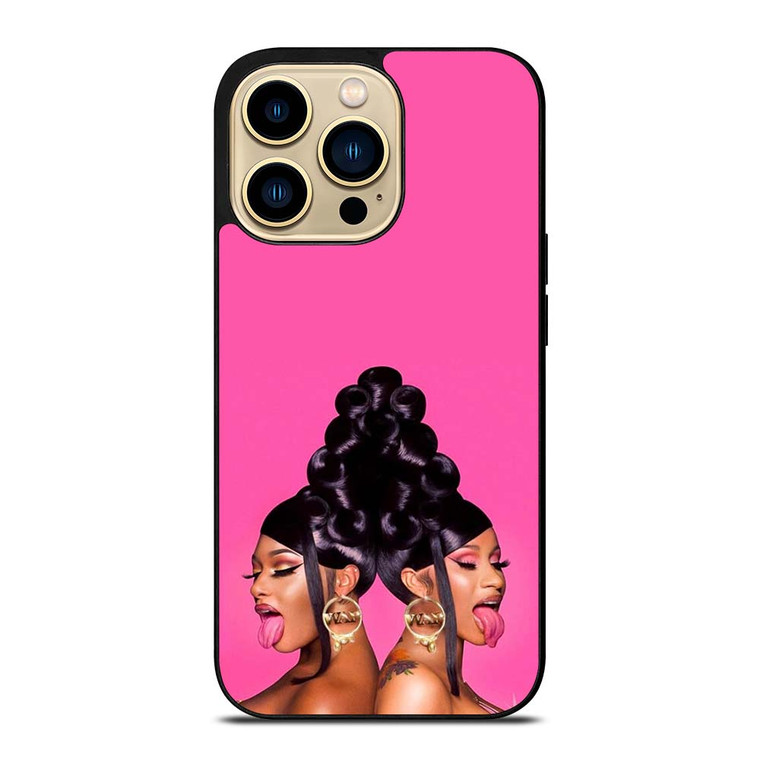 CARDI B FT MEGAN THEE WAP iPhone 14 Pro Max Case Cover