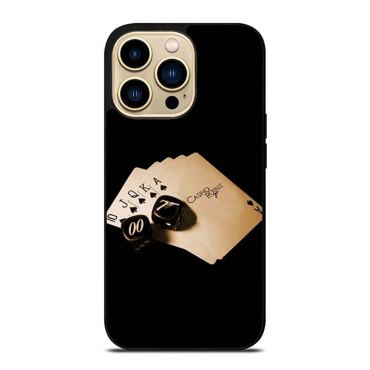 CASINO ROYAL 007 BOND iPhone 14 Pro Max Case Cover