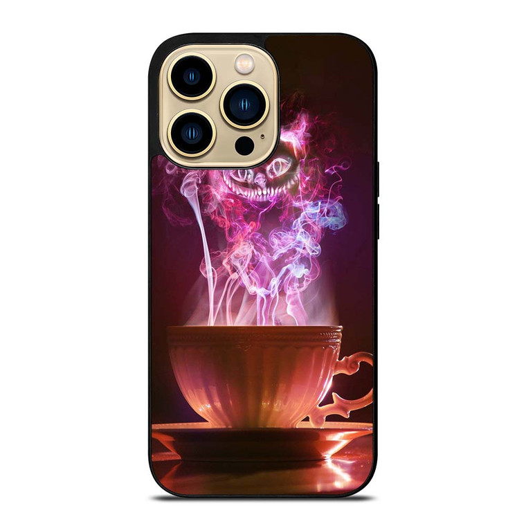 CHESHIRE CAT SMOKE ALICE IN WONDERLAND iPhone 14 Pro Max Case Cover